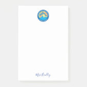 ポイントフェルミン小学校のロパーソナライズされたゴ ポストイット (正面)