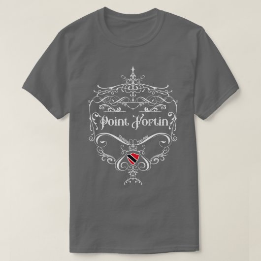 ポイントフォーチンヴィンテージデザイン1 Tシャツ (デザイン正面)