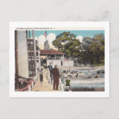 ポイントプレザントニュージャージーヴィンテージ ポストカード (正面)