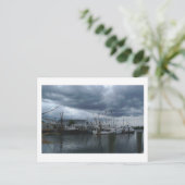 ポイントプレザントビーチ魚釣りボート ポストカード (スタンド正面)