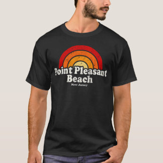ポイントプレザントビーチ ニュージャージー州 NJ 70年代 レインボーボーイ Tシャツ
