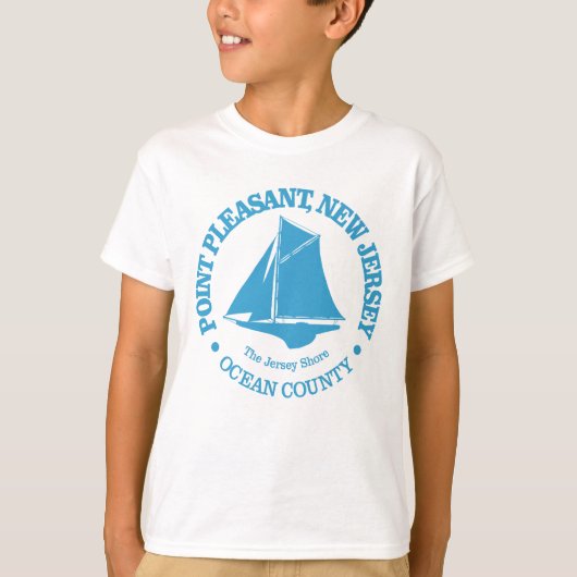 ポイントプレザントNJ (sloop) Tシャツ (正面)