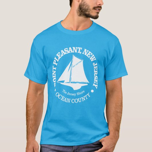 ポイントプレザントNJ (sloop) Tシャツ (正面)