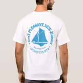 ポイントプレザントNJ (sloop) Tシャツ (裏面)
