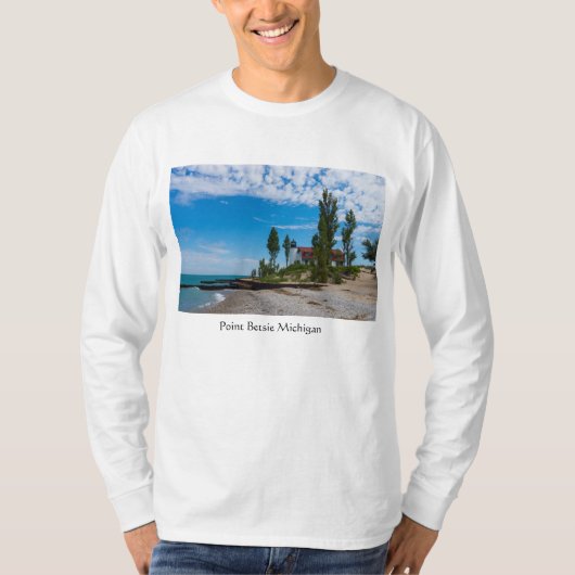 ポイントベツィー灯台 Tシャツ (正面)