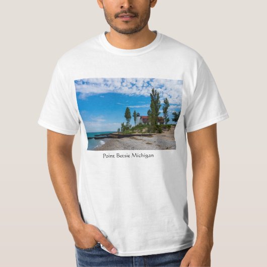 ポイントベツィー灯台 Tシャツ (正面)