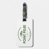 ポイントペリーナショナルパークオンタリオカナダ ラゲッジタグ (裏面縦)