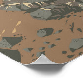 ポイントペリーナショナルパークトラベルアートヴィンテージ ポスター (角)