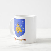 ポイントマグのECBees コーヒーマグカップ (正面左)