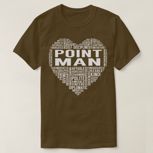 ポイントマンハート Tシャツ (デザイン正面)