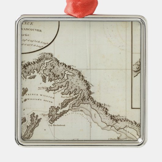 ポイントリオウがアラスカをポイント所有へ メタルオーナメント (正面)