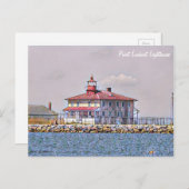 ポイントルックアウトライトハウスポストカード ポストカード (正面/裏面)