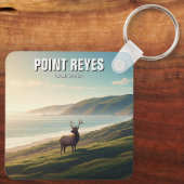 ポイントレイズナショナルシーショアエルク キーホルダー (裏面)