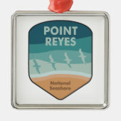 ポイントレイズナショナルシーショアカリフォルニアシーグルス メタルオーナメント (正面)