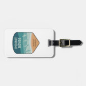 ポイントレイズナショナルシーショアカリフォルニアシーグルス ラゲッジタグ (正面横)