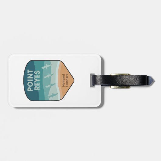 ポイントレイズナショナルシーショアカリフォルニアシーグルス ラゲッジタグ (裏面横)
