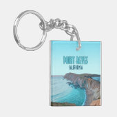 ポイントレイズナショナルシーショアカリフォルニアヴィンテージ キーホルダー (正面左)