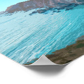 ポイントレイズナショナルシーショアカリフォルニアヴィンテージ ポスター (角)