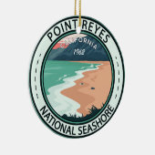 ポイントレイズナショナルシーショアカリフォルニア セラミックオーナメント (右)