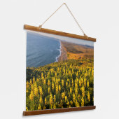 ポイントレイズナショナルシーショアカリフォルニア 吊り下げ型タペストリー (傾斜あり)