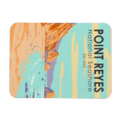 ポイントレイズナショナルシーショアヴィンテージ マグネット (横)