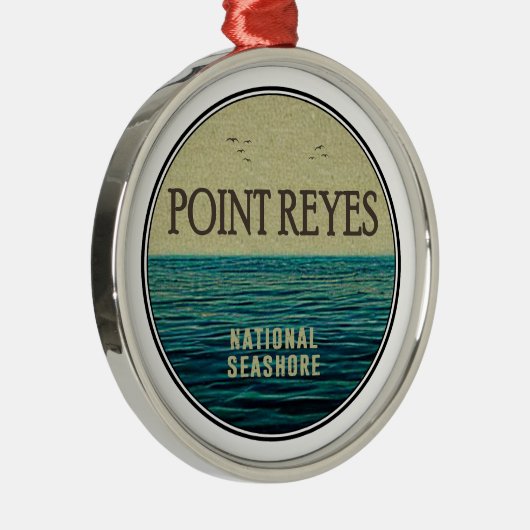 ポイントレイズナショナルシーショア海バード メタルオーナメント (右)