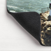 ポイントレイズライトハウスカリフォルニアマウスパッド マウスパッド (コーナー)