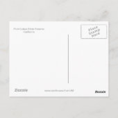 ポイントロボス中央海岸カリフォルニア ポストカード (裏面)