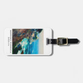 ポイントロボモントレーペニンシュラコースタルカリフォルニア ラゲッジタグ (正面横)