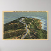 ポイントロマの上空表示 ポスター (正面)