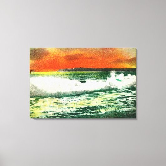 ポイントロマアットサンセットコロナド（カリフォルニア州） キャンバスプリント (正面)