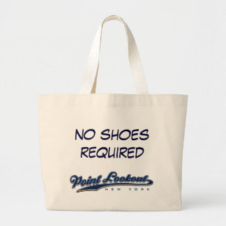 ポイント眺望、NY 11569 Jimboのトートバック ラージトートバッグ