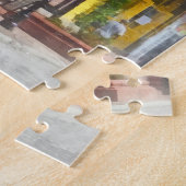 ポイント通りを倒します ジグソーパズル (側面)