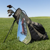 ポイント・ベツィー灯台ゴルフタオル ゴルフタオル (グリーン)