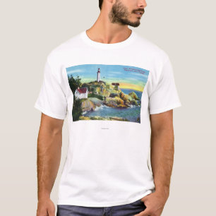 ポイントAtkinsonの灯台2の眺め Tシャツ