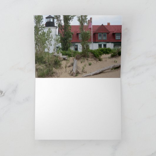 ポイントBetsieの灯台 カード (内部)