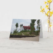 ポイントBetsieの灯台 カード (黄色い花)