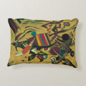 ポイントby Wassily Kandinsky,ヴィンテージ表現主義 アクセントクッション (裏面)