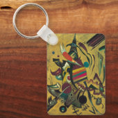 ポイントby Wassily Kandinsky,ヴィンテージ表現主義 キーホルダー (正面)