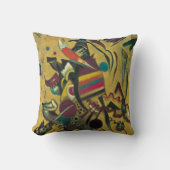 ポイントby Wassily Kandinsky,ヴィンテージ表現主義 クッション (正面)