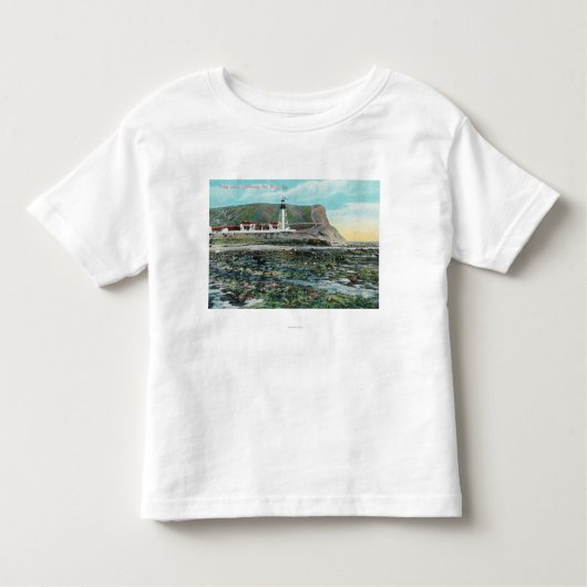 ポイントLoma LighthouseSanディエゴ、カリフォルニアの眺め トドラーTシャツ (正面)