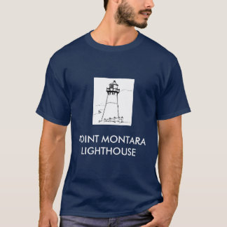 ポイントMontaraの灯台 Tシャツ