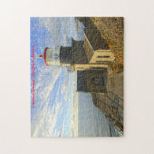 ポイントSurカリフォルニア。クリスマスの挨拶 ジグソーパズル (縦)