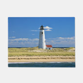 ポイ素晴らしントライトハウスナンタケットMAドアマット ドアマット (正面)