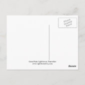 ポイ素晴らしントライトハウス、ナンタケット、MAポストカード ポストカード (裏面)