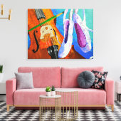 ポイ遊ン絵を描ト11x14キャンバスプリントバイパノプレイ キャンバスプリント (インサイチュ (リビング))