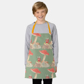 ポイ静かト エプロン (着用した状態)