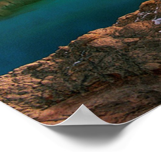 ポウエルアリゾナ湖 ポスター (角)