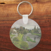 ポウシス州ニュータウンの川ハフーン キーホルダー (正面)