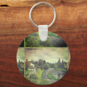 ポウシス州ニュータウンの川ハフーン キーホルダー (正面)